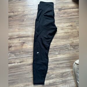 Fabletics fleece lined Black Leggings